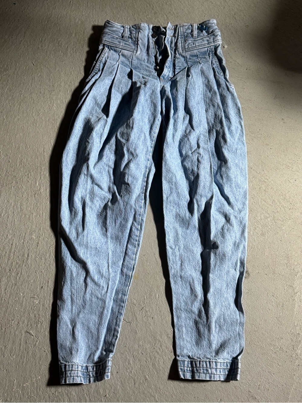 Z. Cavaricci Light Blue Ankle Crop Jeans
